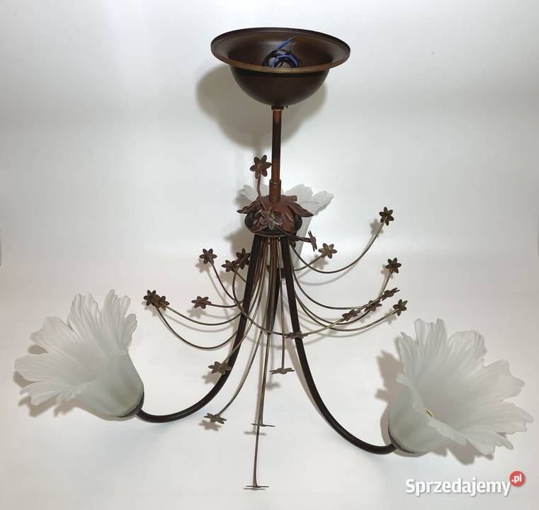 Lampa wisząca 2 Tulipany żyrandol Tulipan Kraków