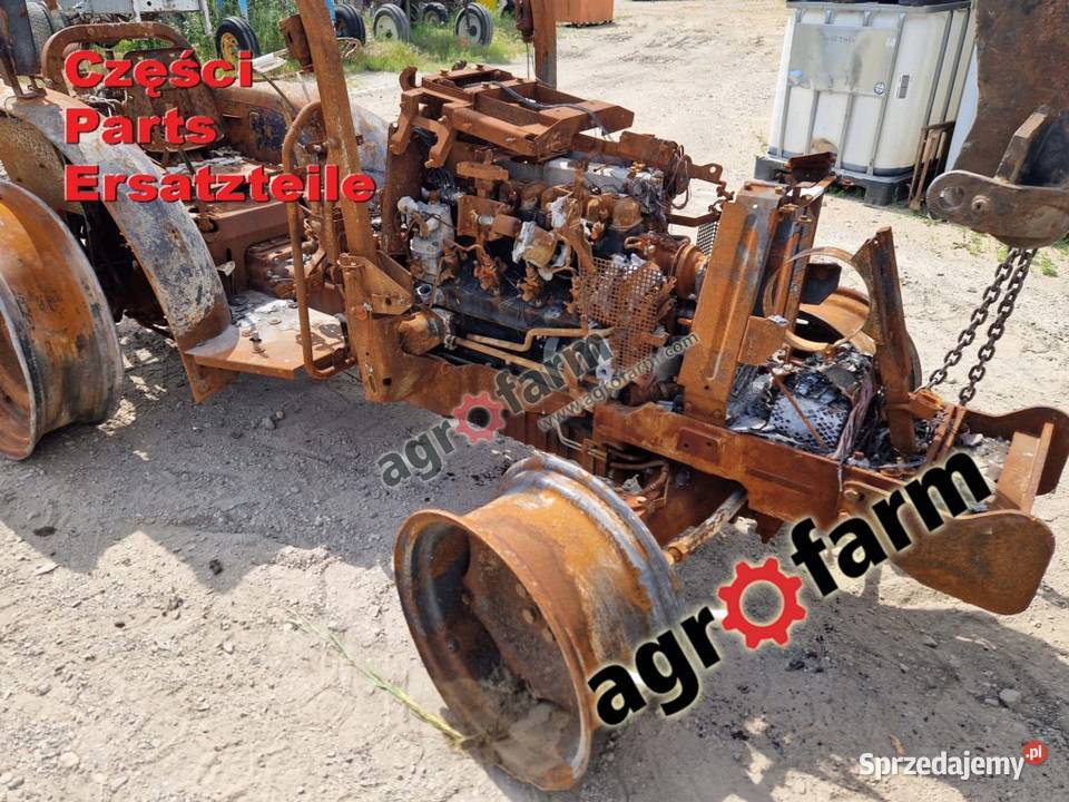 Deutz Agroplus 90 części skrzynia biegów silnik Byków