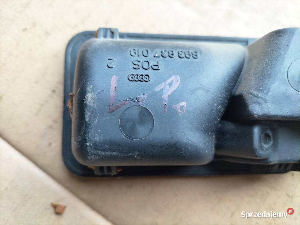 AUDI 80 B3 B4 893837019 KLAMKA WEWNĘTRZNA DRZWI osobowe Kamień-Kolonia