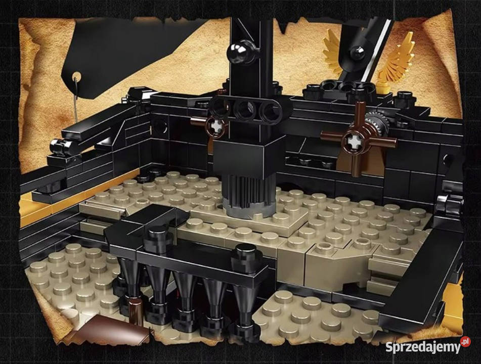 Drewniana kolejka na stoliku mega zestaw tory Pozostałe