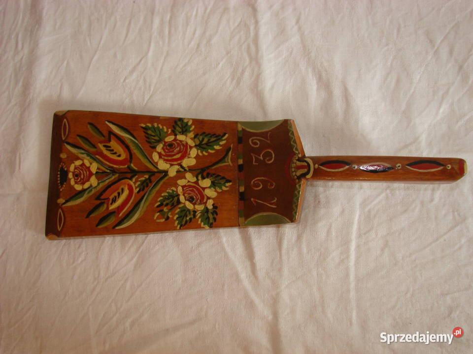 stara drewniana szufelka 1932r