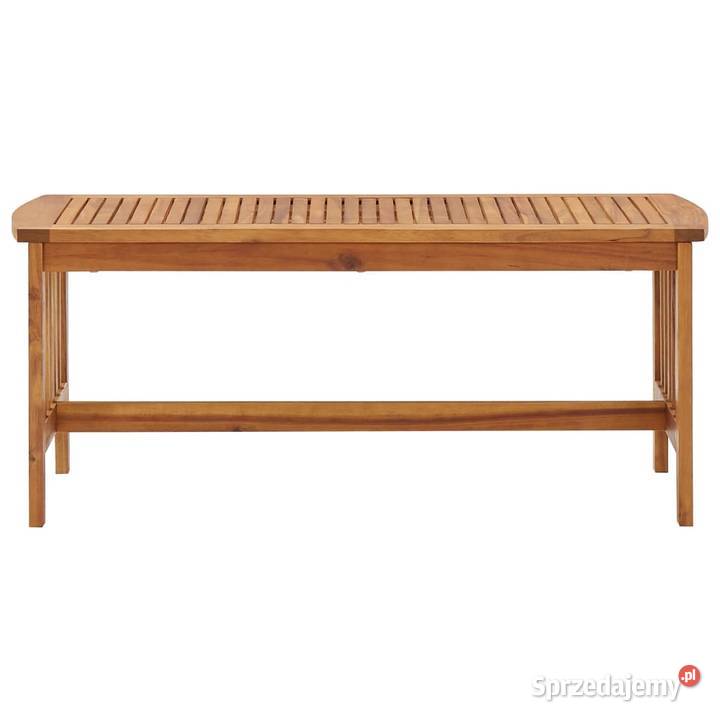 vidaXL Stolik kawowy 102x50x43 lite drewno sprzedam