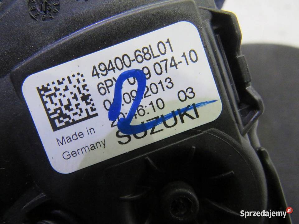 PEDAŁ POTENCJOMETR SX4 SCROSS 16 D 4940068L01