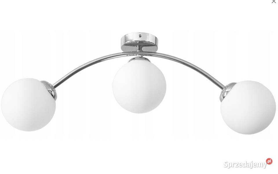 LAMPA WISZĄCA ŻYRANDOL NOWOCZESNA ZŁOTA Srebrna Choroszcz