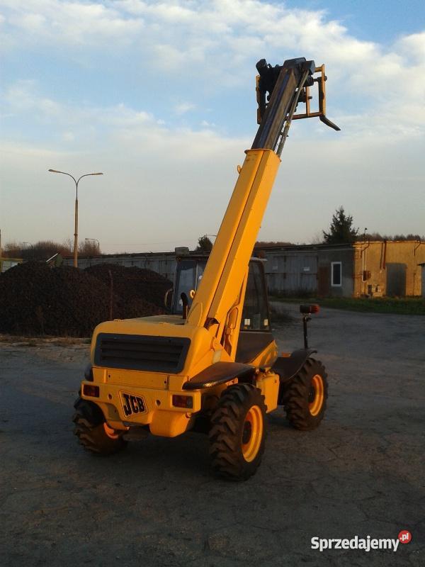 ładowarka teleskopowa JCB 520 łyżka i widły pale Radziłów