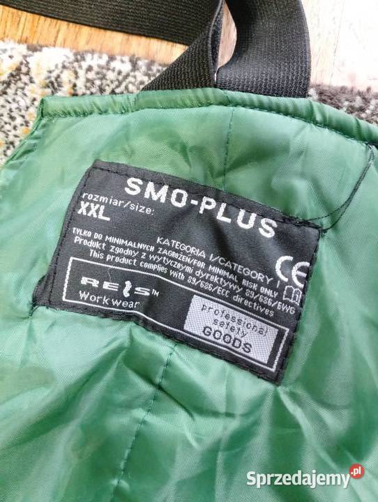 Ogrodniczki robocze ocieplane męskie zielone BHP Wrocław