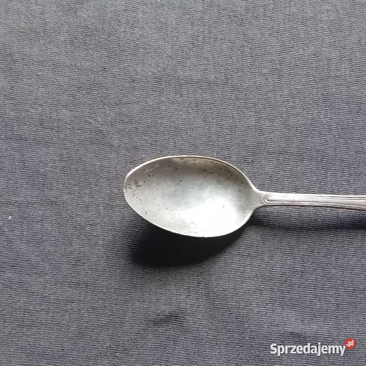 Platerowana łyżeczka I połowa XX w Punca Martin