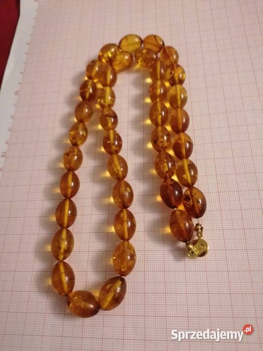 Naszyjnik Bursztyn Oliwki Białystok sprzedam