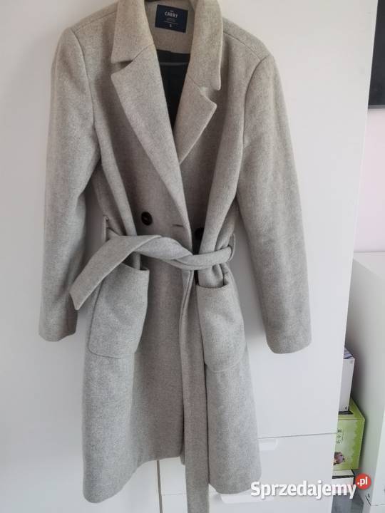 Płaszcz szary/srebrny sprzedam