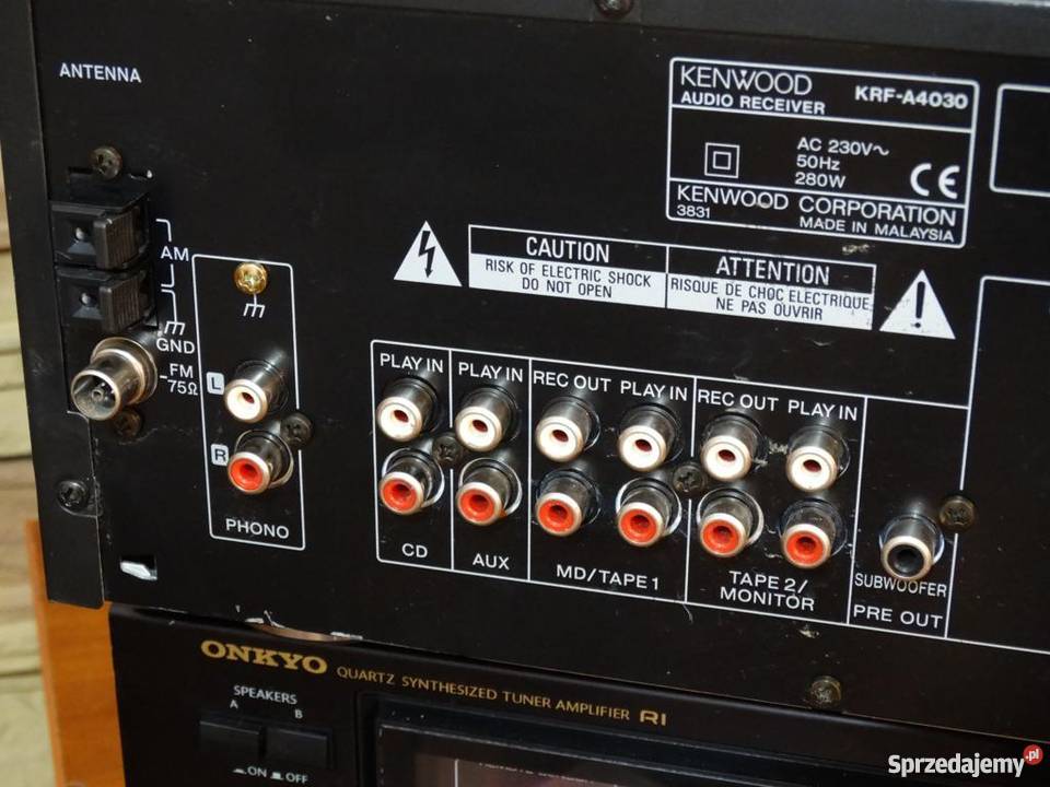 Amplituner Kenwood KRFA4030 mocny 280 wat Jasło sprzedam