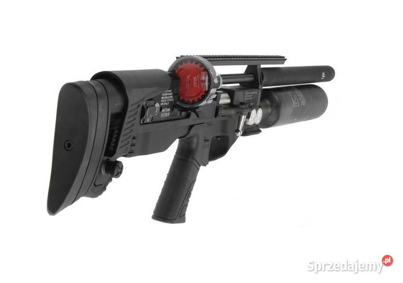 Wiatrówka PCP Hatsan Factor BP tłumik QE 55 mm Trzcianka