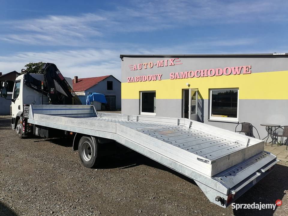 MAN MERCEDES autolaweta DMC 1518T najazd Strachosław