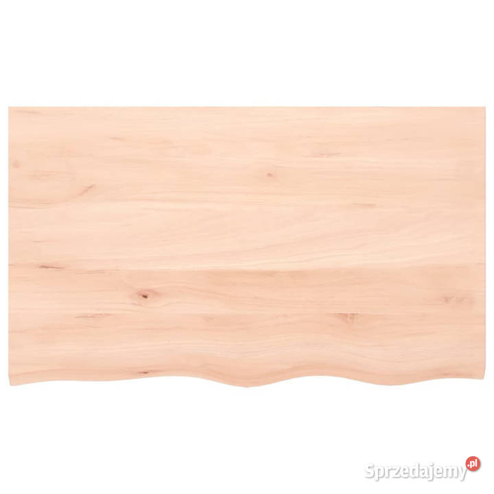 Półka 100x60x2 surowe lite drewno dębowe Warszawa
