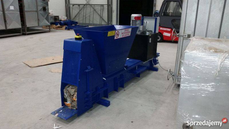 Paczkarka do puszek i odpadów aluminiowych K340 Biznes i Przemysł kujawsko-pomorskie Sośno