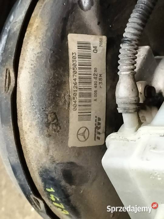 Servo Mercedes A klasa Pompy hamulcowe Sieradz