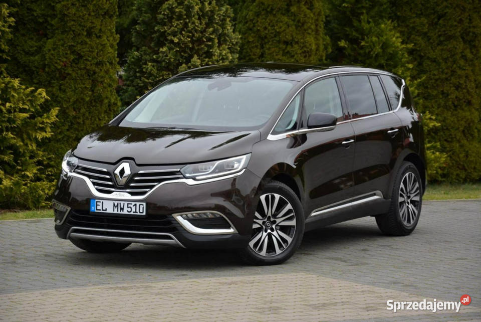 Renault Espace Initiale Full Led 4control Skóry gniazdo AUX Espace Ostrów Mazowiecka
