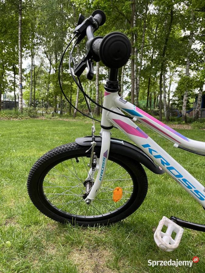 Rower dziecięcy Kross Lea Mini 20 biały stan łódzkie Łódź sprzedam