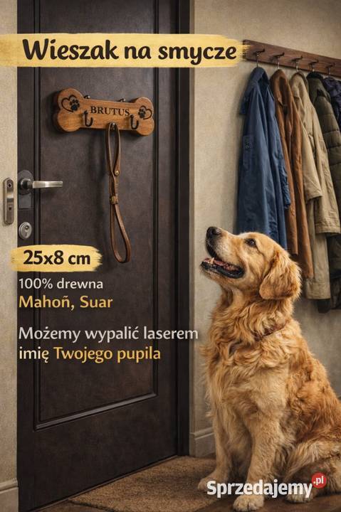 Stylowy psi wieszak Poznań