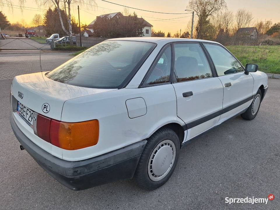 Audi 80 16 4 biegi 1994r Rok produkcji 1994 Zawiercie