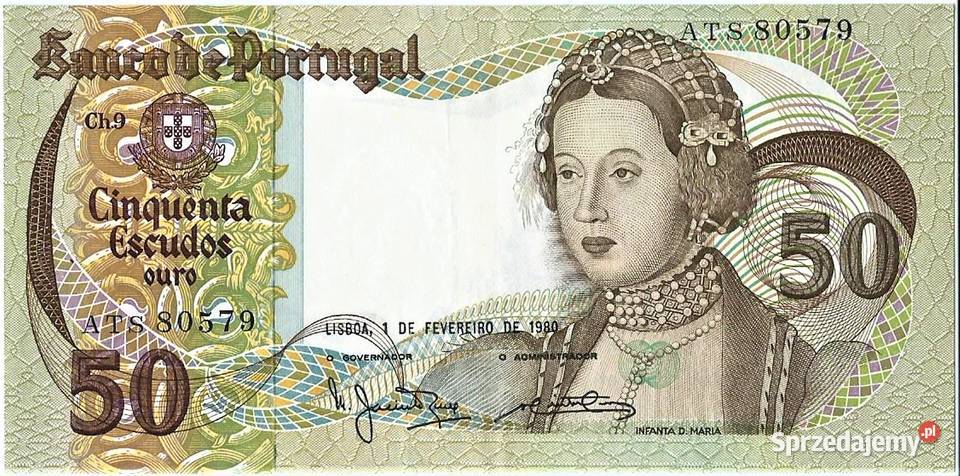 PORTUGALIA 1980 AUNC WYSYŁKA Człuchów