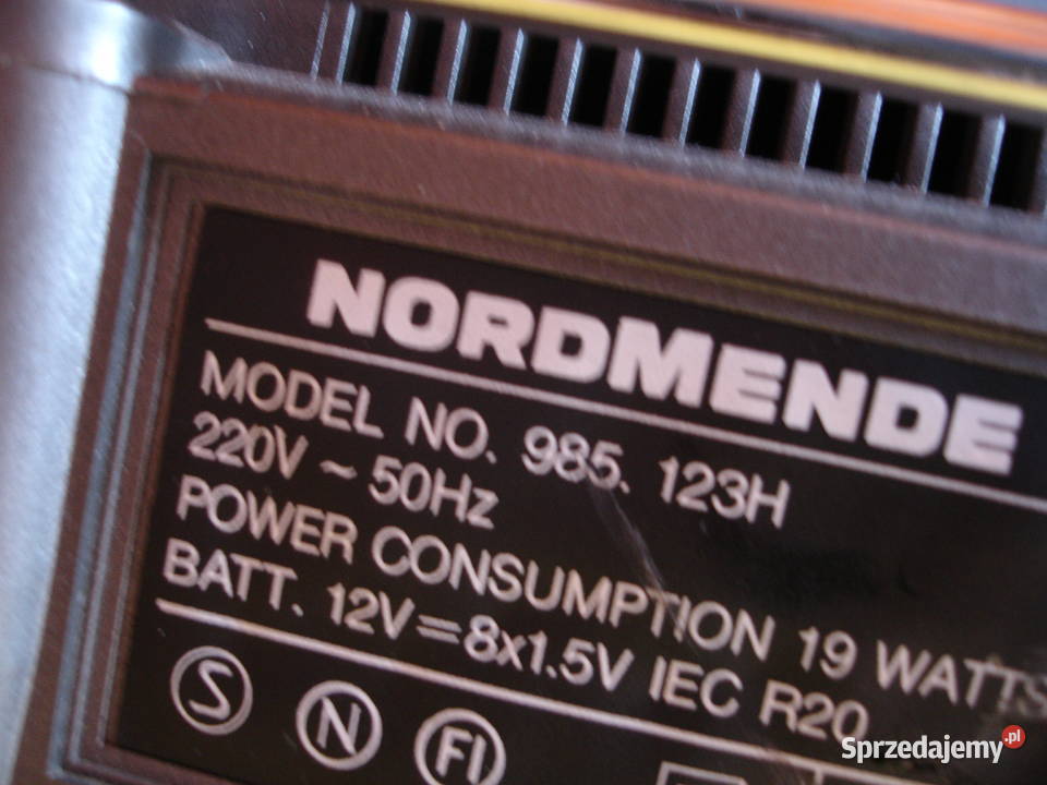 Radiomagnetofon NORDMENDE DISCO STERO SYSTEM lubuskie