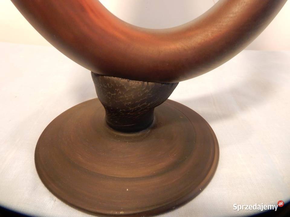 Kolekcjonerski Wazon Franz Collection Czerwona Porcelana i szkło wielkopolskie Piła sprzedam