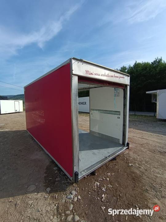 Kontener samochodowy magazyn Kontener Izoterma Laskowa