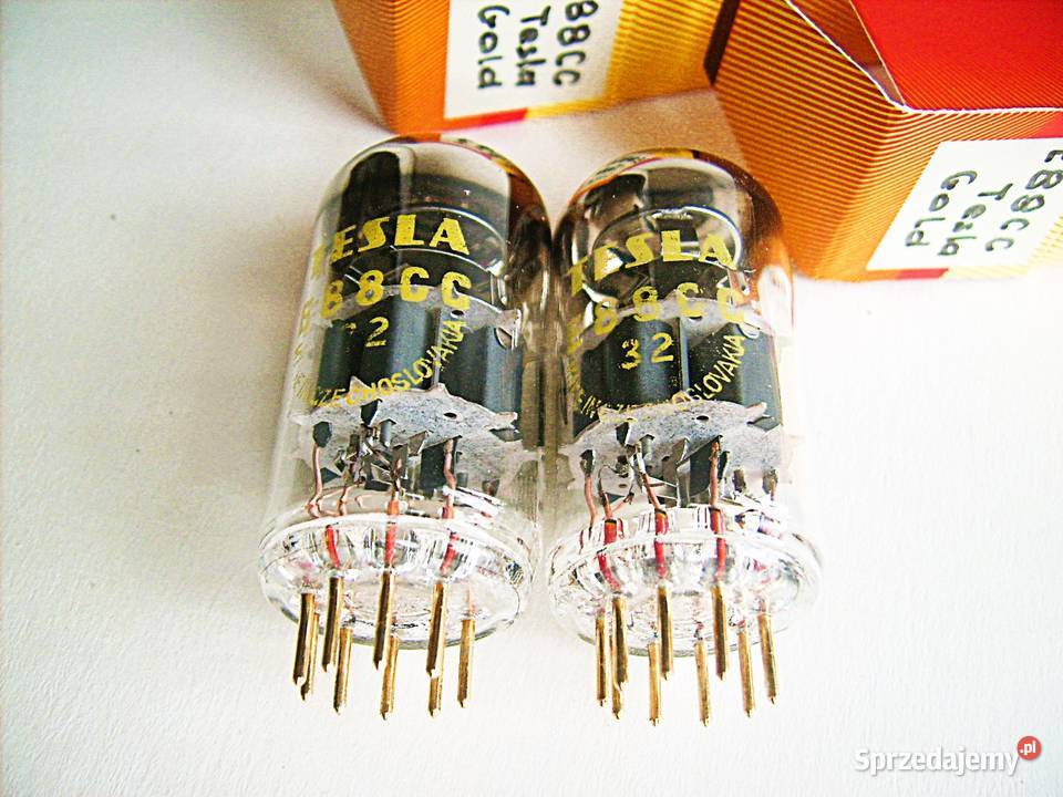 E88CC NOS TESLA GOLD PARA 1978 MOCNE Porąbka