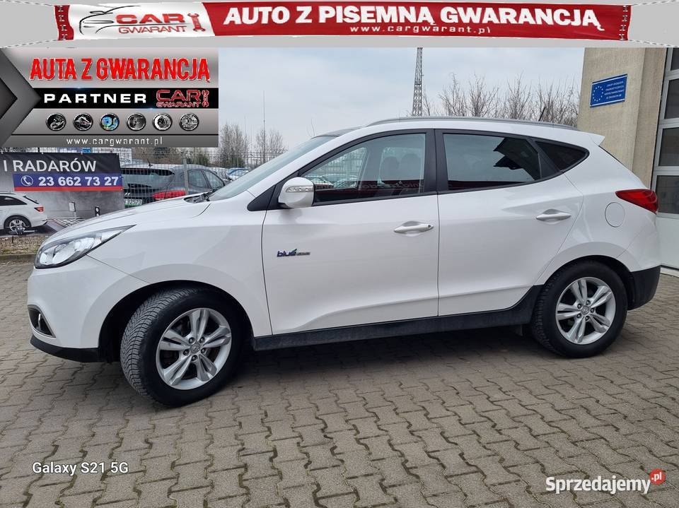 Hyundai ix35 16 135 półskóry navi 2 x szyberdach aluminiowe felgi Płońsk