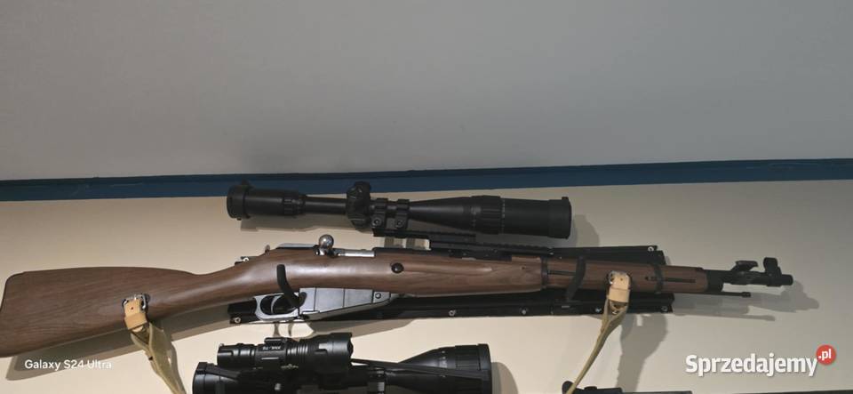 Wierna replika Mosin Nagant wz 44 ruchomy zamek sprzedam