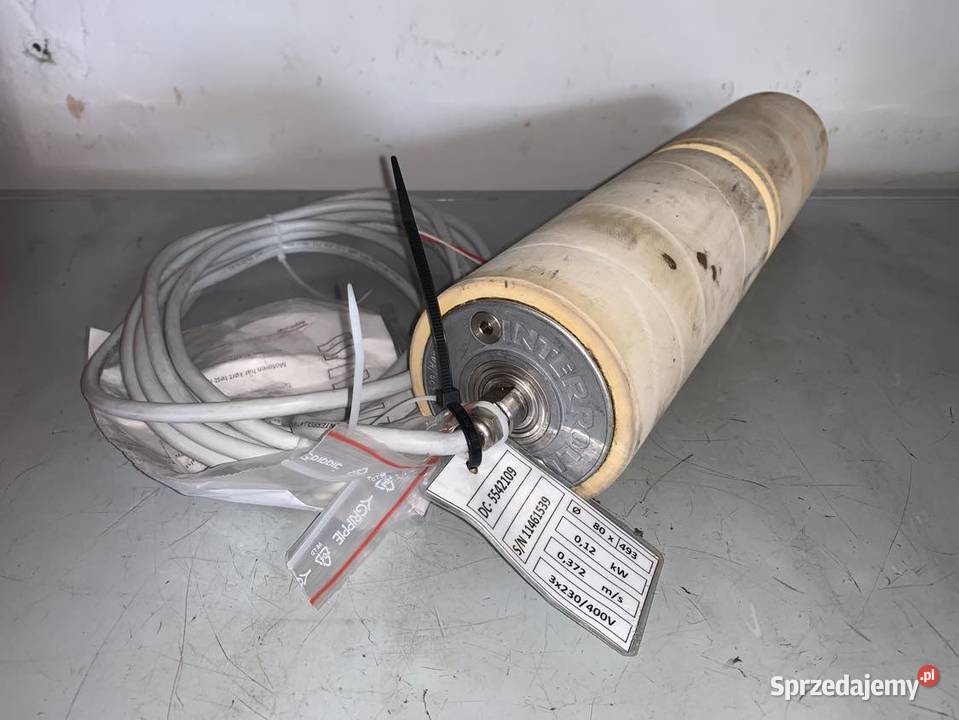 Interroll Drum Motor 120W 80 mm x 493 mm 0372 ms mazowieckie Warszawa