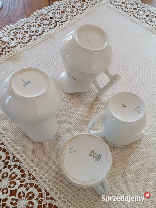 Mleczniki KPM porcelanowe inne sygnowane Gorlice