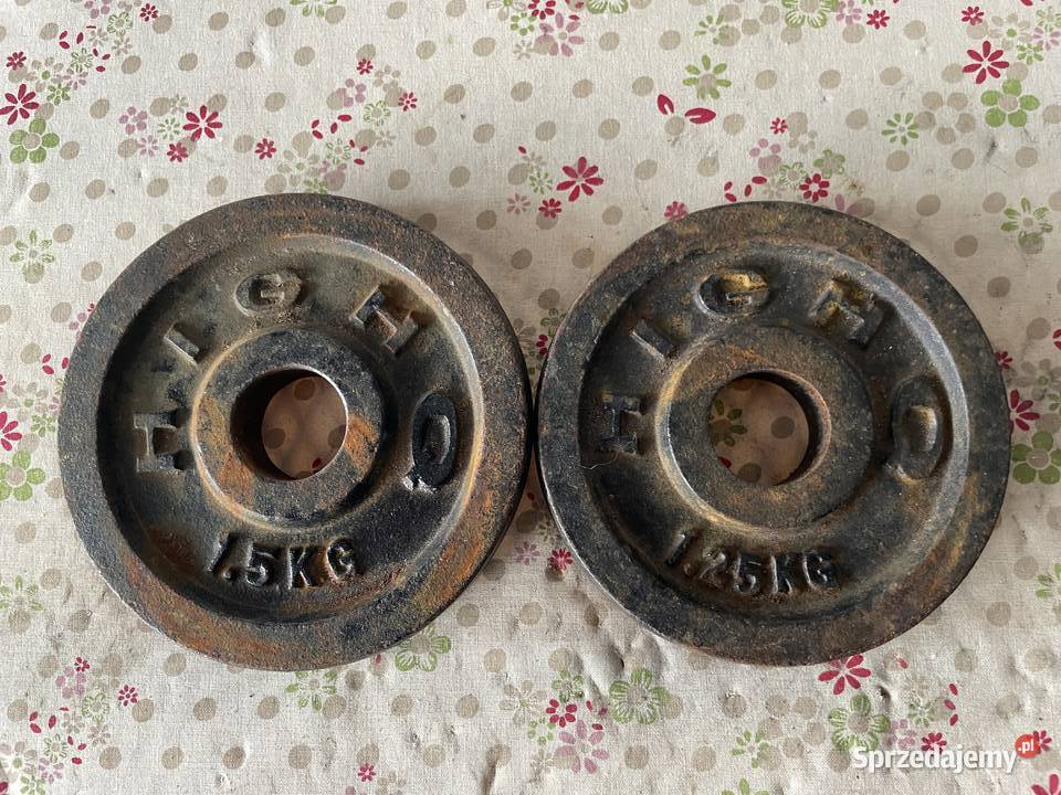 HIGHQ ciężarek talerz żeliwny 15 Pruszcz Gdański sprzedam