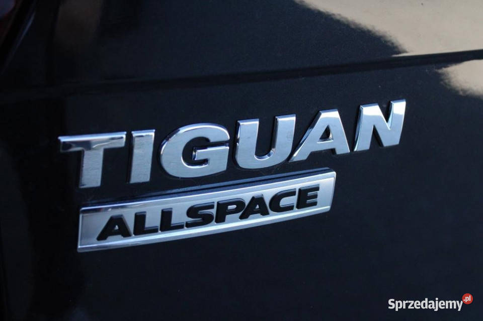 Volkswagen Tiguan Allspace 2021r 4Motion BLACK Rybnik