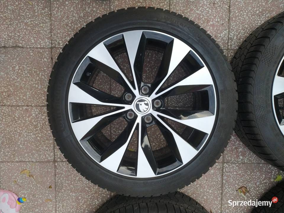 Oryginale felgi Skoda Cassiopeia 18 opony zimowe sprzedam
