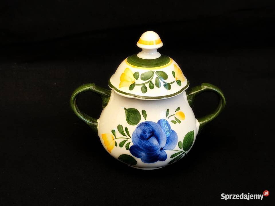 Cukiernica Villeroy Boch Bauernblume Porcelana i szkło Chełm