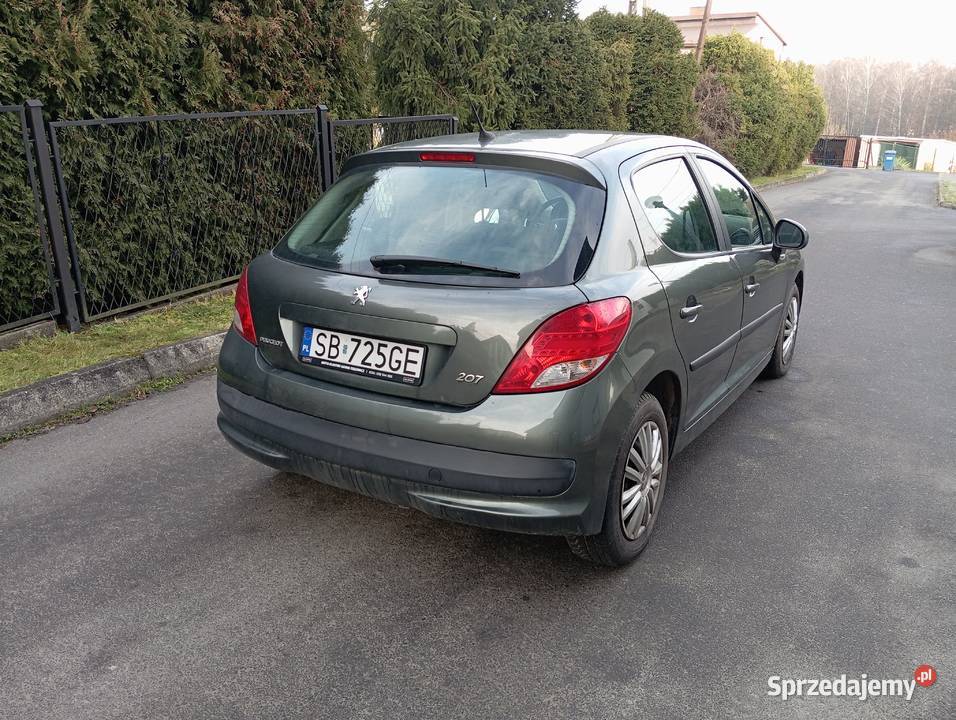 Peugeot 207 14 benzyna 89 przebiegu 95KM śląskie Bielsko-Biała