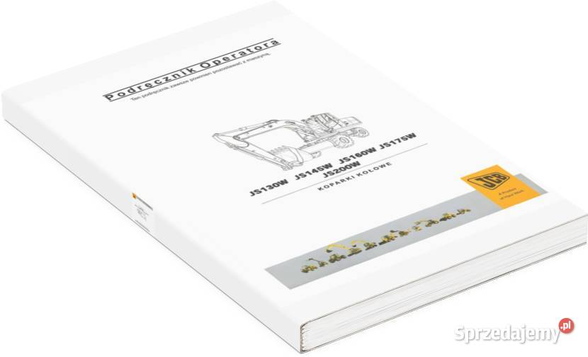 Instrukcja obsługi DTR JCB 540170 katalog napraw Szamotuły