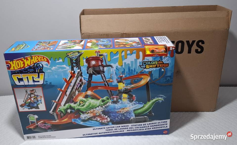Hot Wheels City Myjnia samochodowa Atak Czeladź