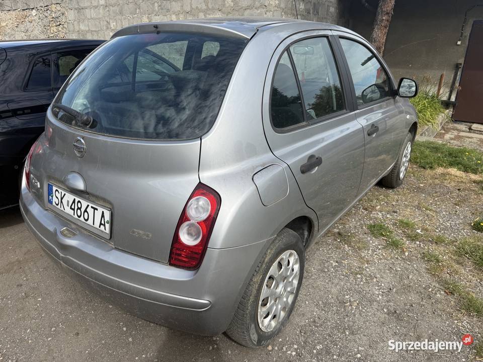 NISSAN MICRA K12 Srebrny 12 benzyna 142 wspomaganie kierownicy