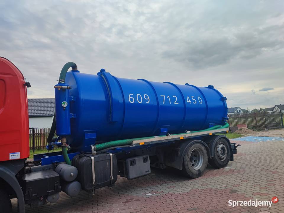 Wóz asenizacyjny Scania P94 9000cm3 Łomża sprzedam