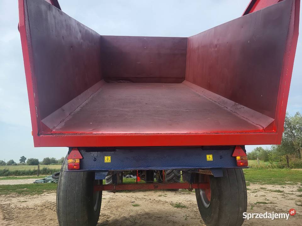 Przyczepa skorupowa Brimont 8 ton