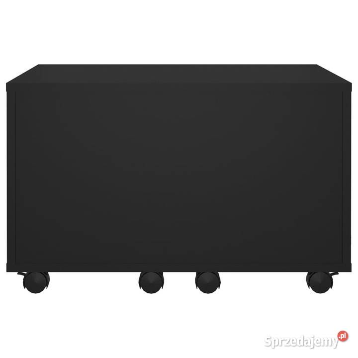 Stolik kawowy czarny 60x60x38 materiał mazowieckie Warszawa
