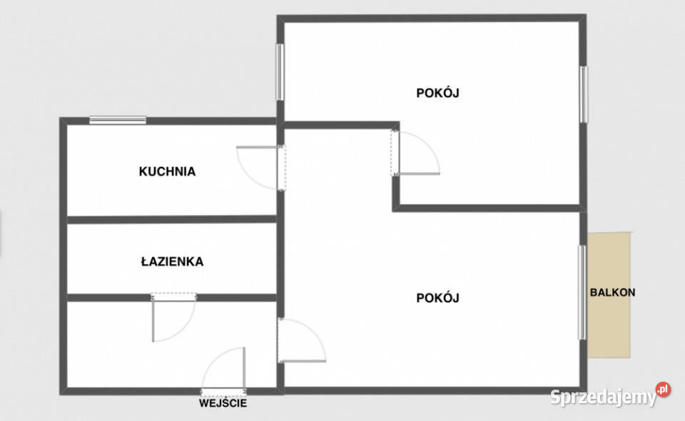 2 pokojowe mieszkanie Sokoła