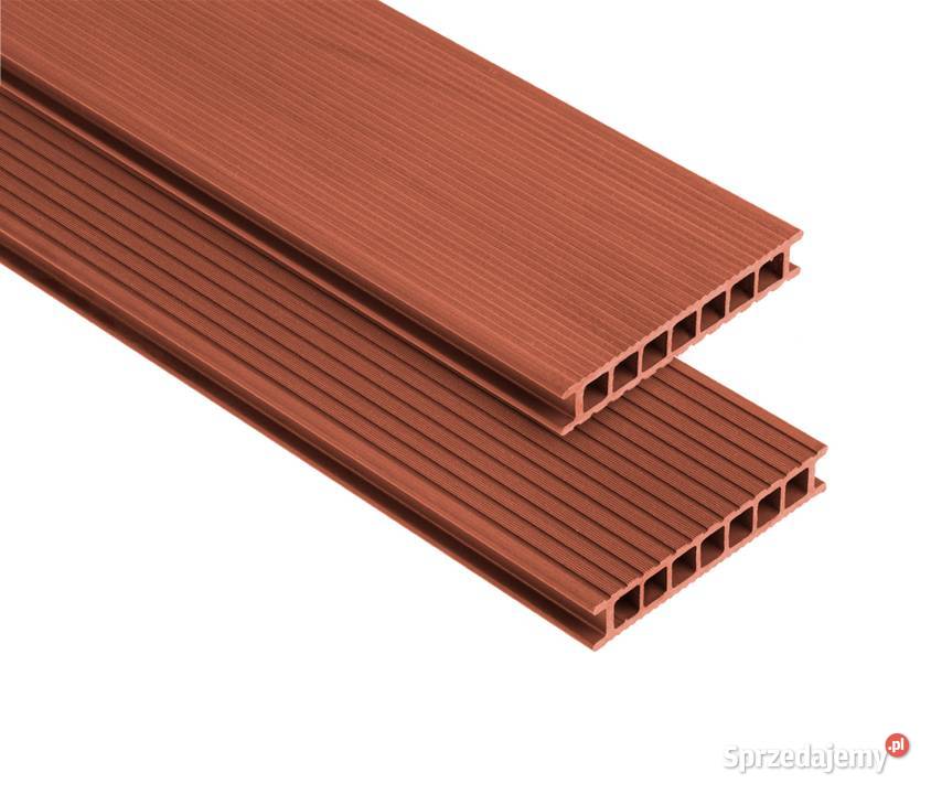 Deska tarasowa kompozytowa 145x25mm kolor dąb Pozostałe sprzedam