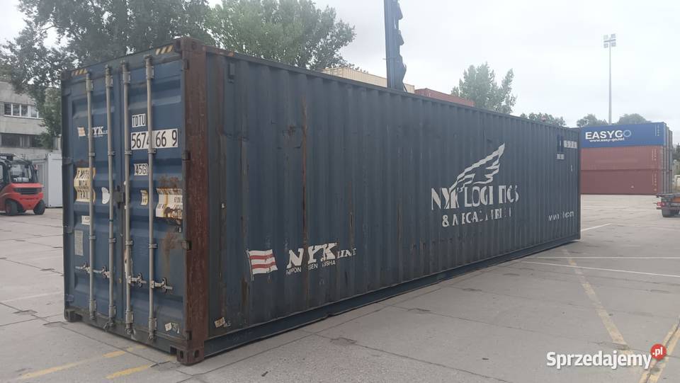 Kontener morski magazynowy 40HC 12 metrowy Ostrołęka