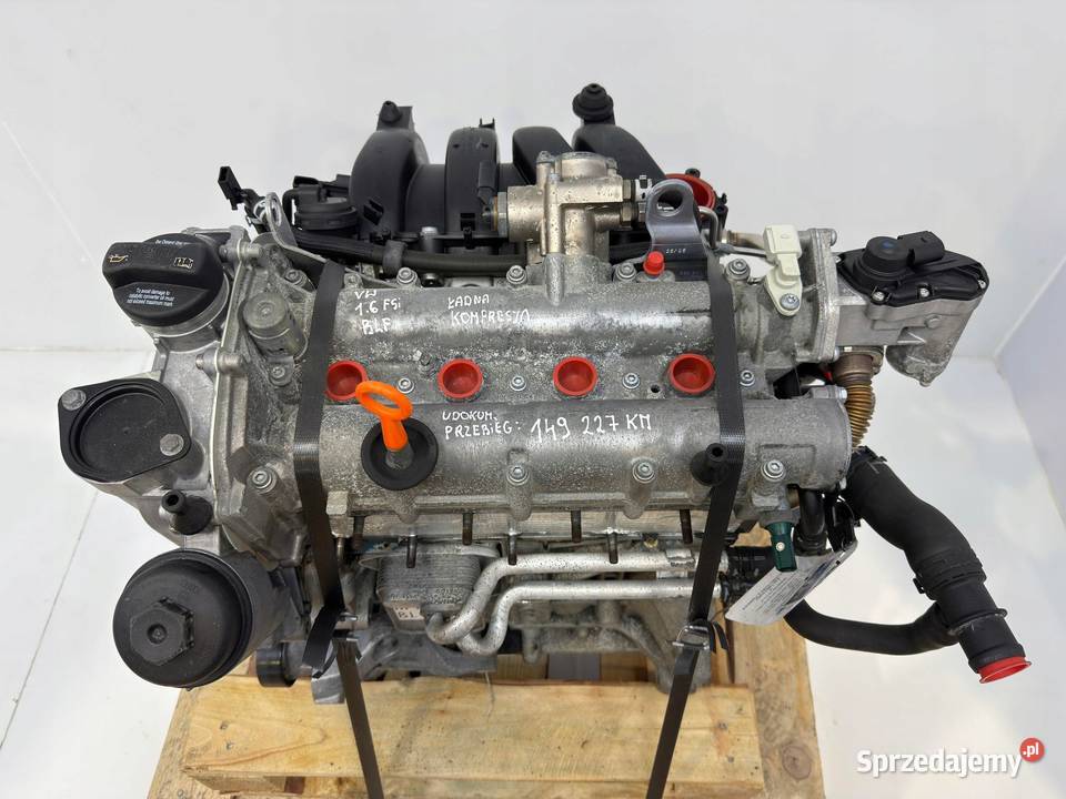 SILNIK VW Touran Golf V Eos Jetta III 16 FSI 115 Chełm sprzedam