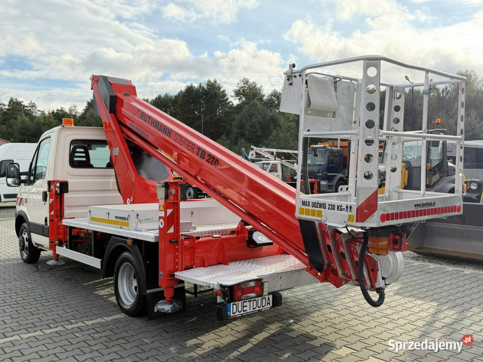 Iveco Daily Podnośnik Koszowy RUTHMANN TB 270 Rok produkcji 2011 Widełki