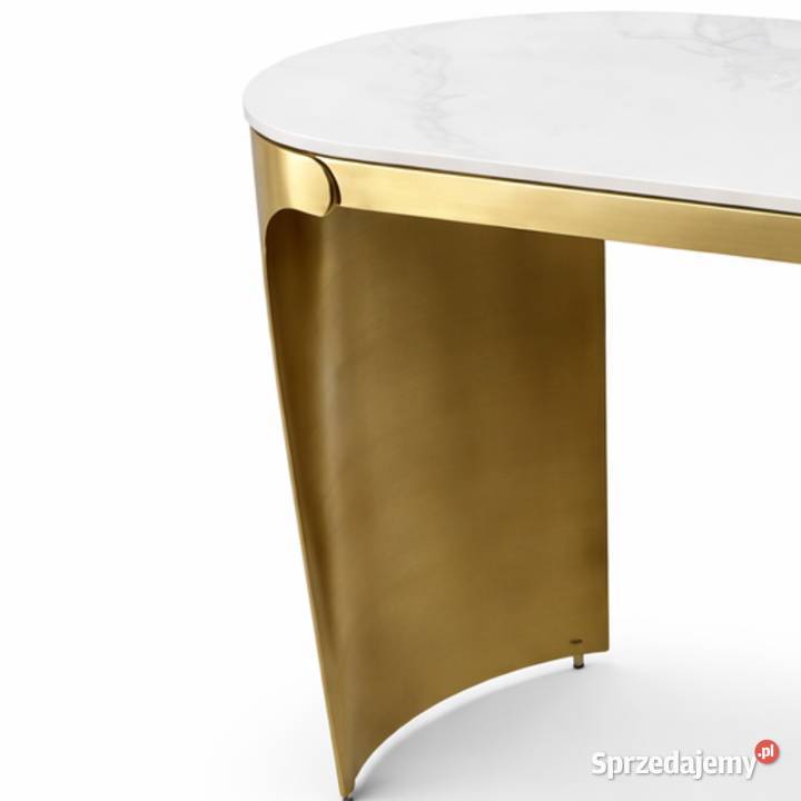 Biurko Matrix Premium kaszmirowo złote biurko Golkowice