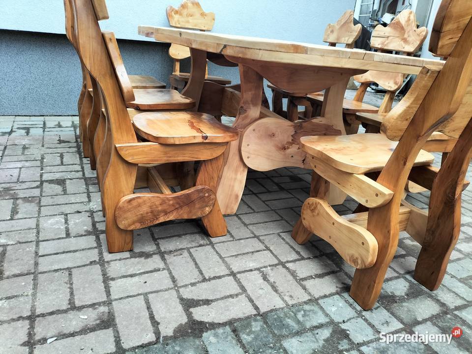 Sprzedam komplet mebli ogrodowych z gruszki Leszno